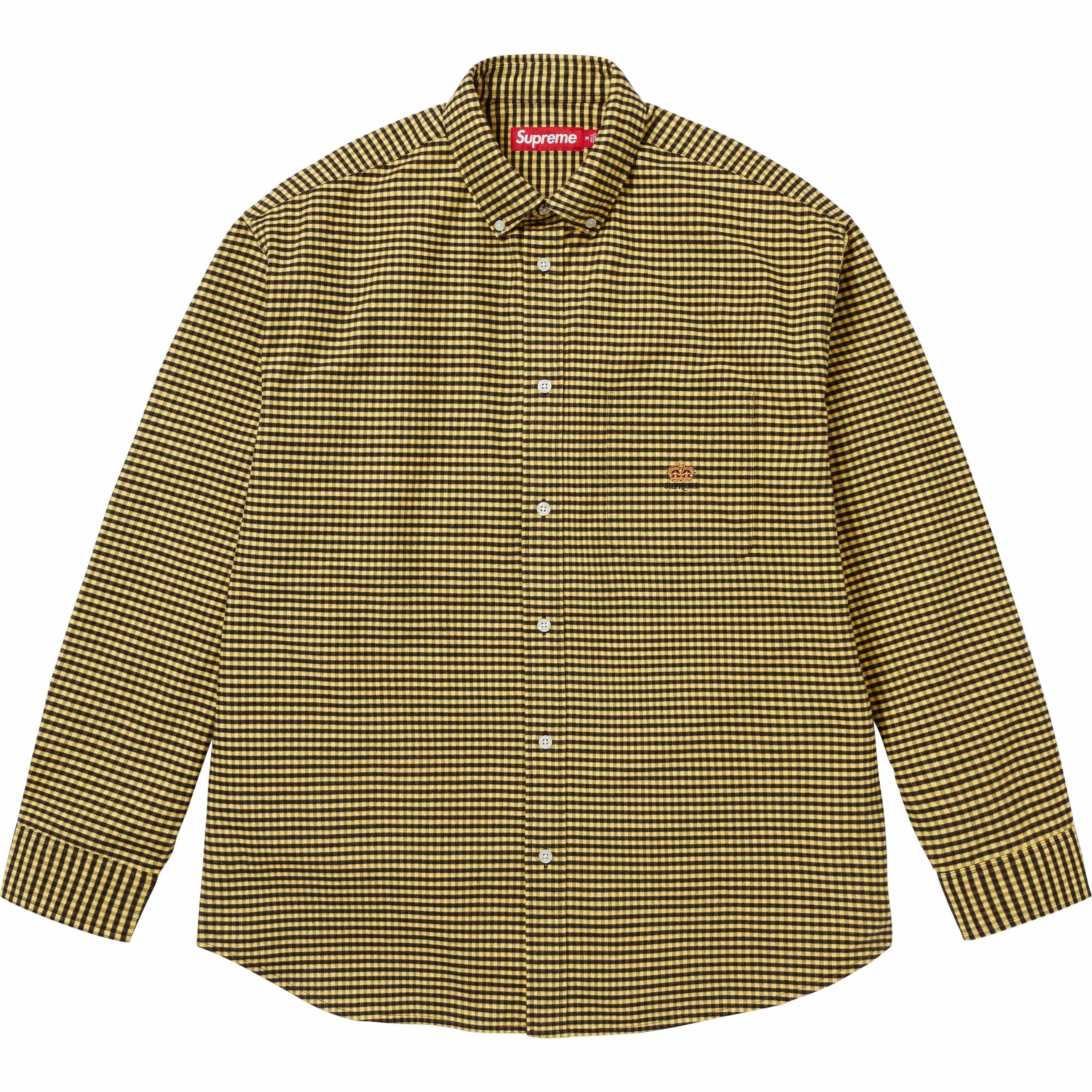 Loose Fit Flannel Oxford Shirt view 10